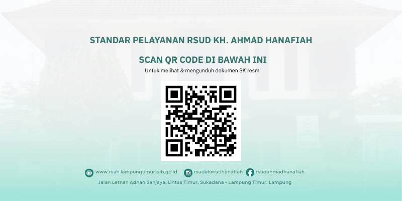 Standar Pelayanan RSUD KH. AHMAD HANAFIAH